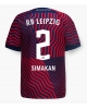 RB Leipzig Mohamed Simakan #2 Bortatröja 2023-24 Kortärmad