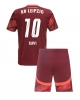 RB Leipzig Xavi Simons #10 Bortatröja Barn 2024-25 Kortärmad (+ Korta byxor)