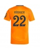 Real Madrid Antonio Rudiger #22 Bortatröja 2024-25 Kortärmad