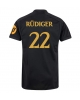 Real Madrid Antonio Rudiger #22 Tredje Tröja 2023-24 Kortärmad