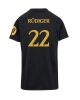 Real Madrid Antonio Rudiger #22 Tredje Tröja Kvinnor 2023-24 Kortärmad