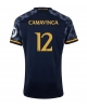 Real Madrid Eduardo Camavinga #12 Bortatröja 2023-24 Kortärmad