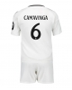 Real Madrid Eduardo Camavinga #6 Hemmatröja Barn 2024-25 Kortärmad (+ Korta byxor)