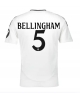 Real Madrid Jude Bellingham #5 Hemmatröja 2024-25 Kortärmad