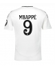 Real Madrid Kylian Mbappe #9 Hemmatröja 2024-25 Kortärmad