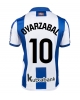 Real Sociedad Mikel Oyarzabal #10 Hemmatröja 2024-25 Kortärmad