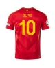 Spanien Dani Olmo #10 Hemmatröja EM 2024 Kortärmad