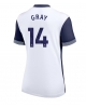 Tottenham Hotspur Archie Gray #14 Hemmatröja Kvinnor 2024-25 Kortärmad