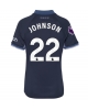 Tottenham Hotspur Brennan Johnson #22 Bortatröja Kvinnor 2023-24 Kortärmad