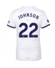 Tottenham Hotspur Brennan Johnson #22 Hemmatröja Kvinnor 2023-24 Kortärmad