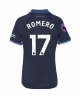 Tottenham Hotspur Cristian Romero #17 Bortatröja Kvinnor 2023-24 Kortärmad