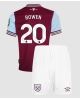 West Ham United Jarrod Bowen #20 Hemmatröja Barn 2024-25 Kortärmad (+ Korta byxor)