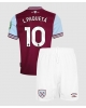 West Ham United Lucas Paqueta #10 Hemmatröja Barn 2024-25 Kortärmad (+ Korta byxor)