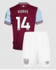 West Ham United Mohammed Kudus #14 Hemmatröja Barn 2024-25 Kortärmad (+ Korta byxor)