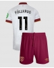 West Ham United Niclas Fullkrug #11 Tredjeställ Barn 2024-25 Kortärmad (+ Korta byxor)